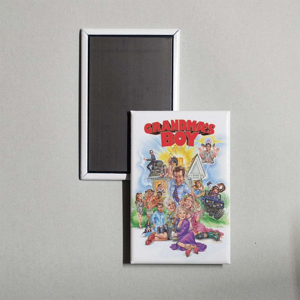 Grandma's Boy Mini Movie Fridge Magnet