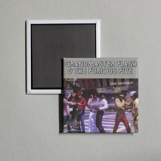Grandmaster Flash & The Furious Five - The Message Album Cover Fridge Magnet