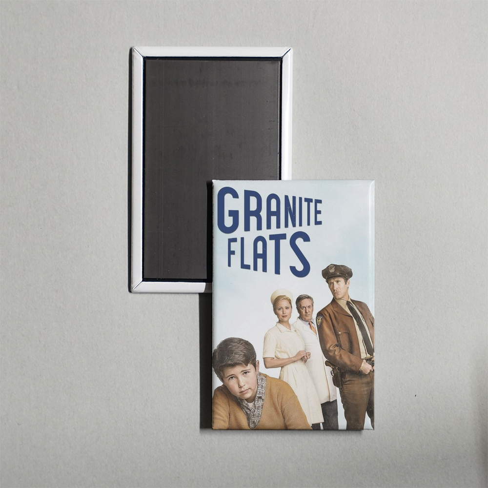 Granite Flats TV Show Fridge Magnet
