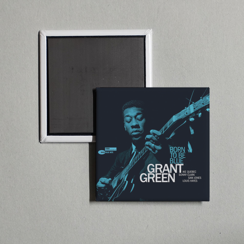 Grant Green - Born To Be Blue Album Cover Fridge Magnet