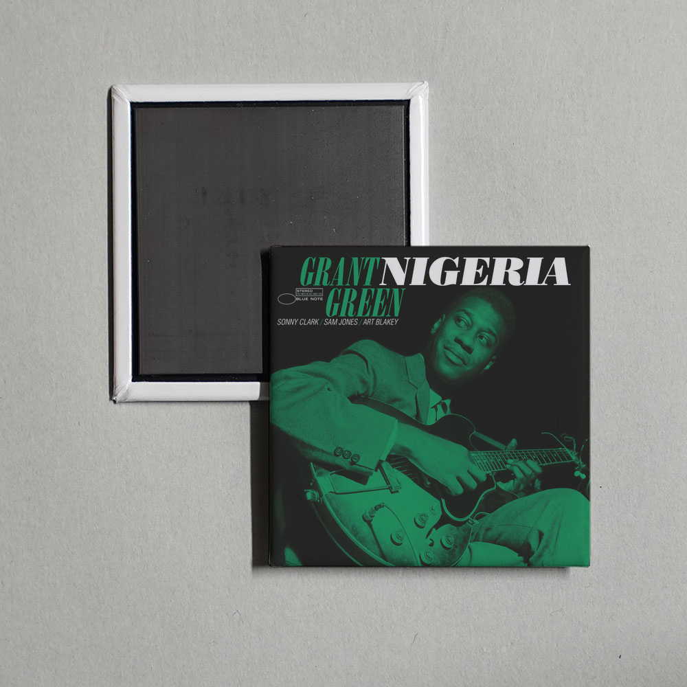 Grant Green - Nigeria Album Cover Fridge Magnet