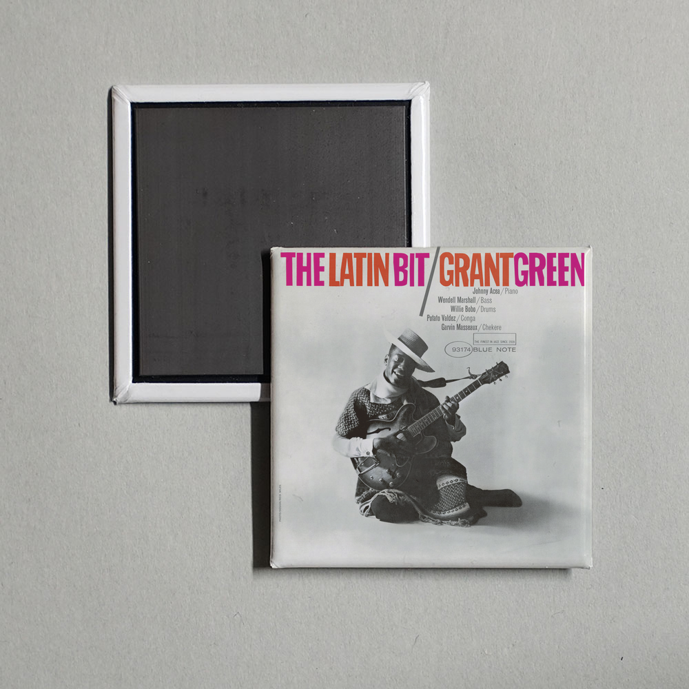 Grant Green - The Latin Bit (Remastered) Album Cover Fridge Magnet