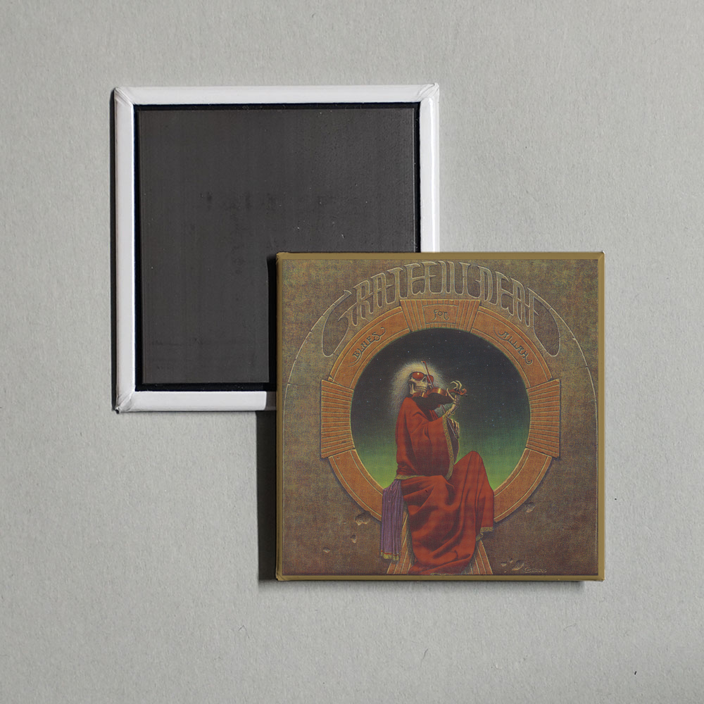 Grateful Dead - Blues for Allah (2013 Remaster) Album Cover Fridge Magnet