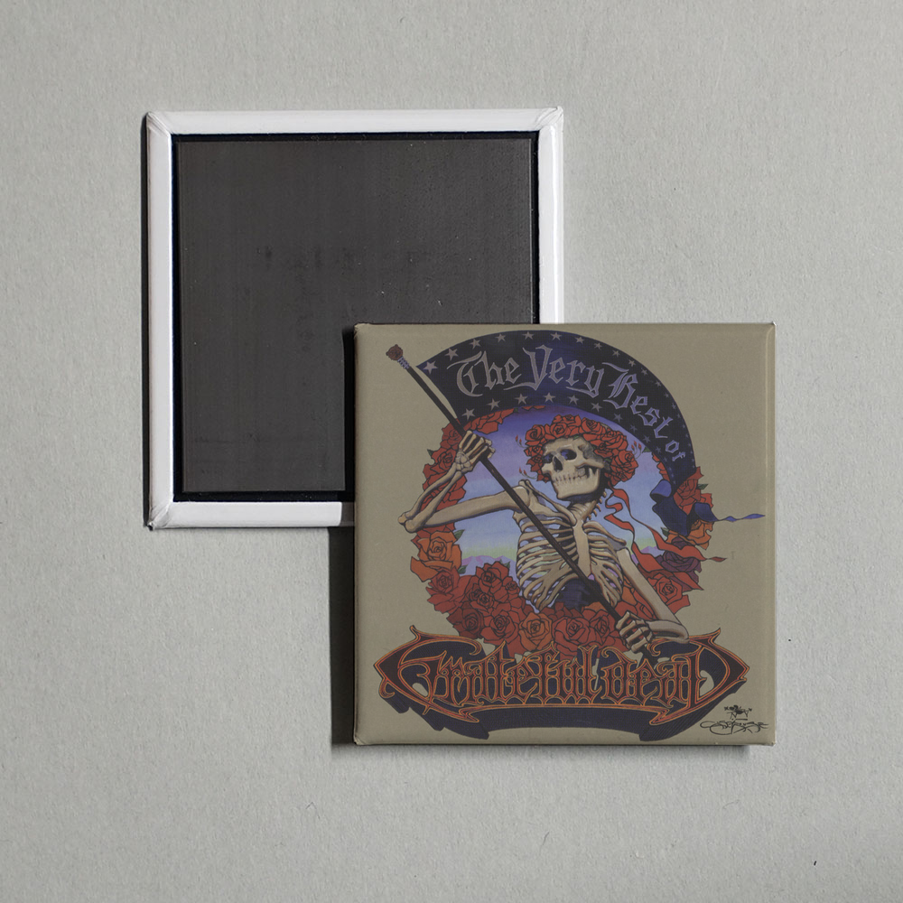 Grateful Dead - The Very Best of the Grateful Dead Album Cover Fridge Magnet