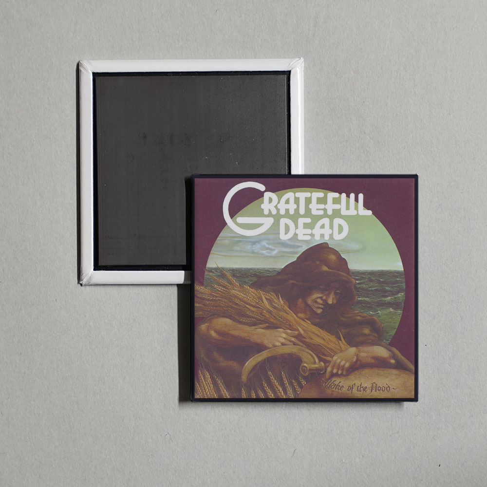 Grateful Dead - Wake of the Flood (2013 Remaster) Album Cover Fridge Magnet