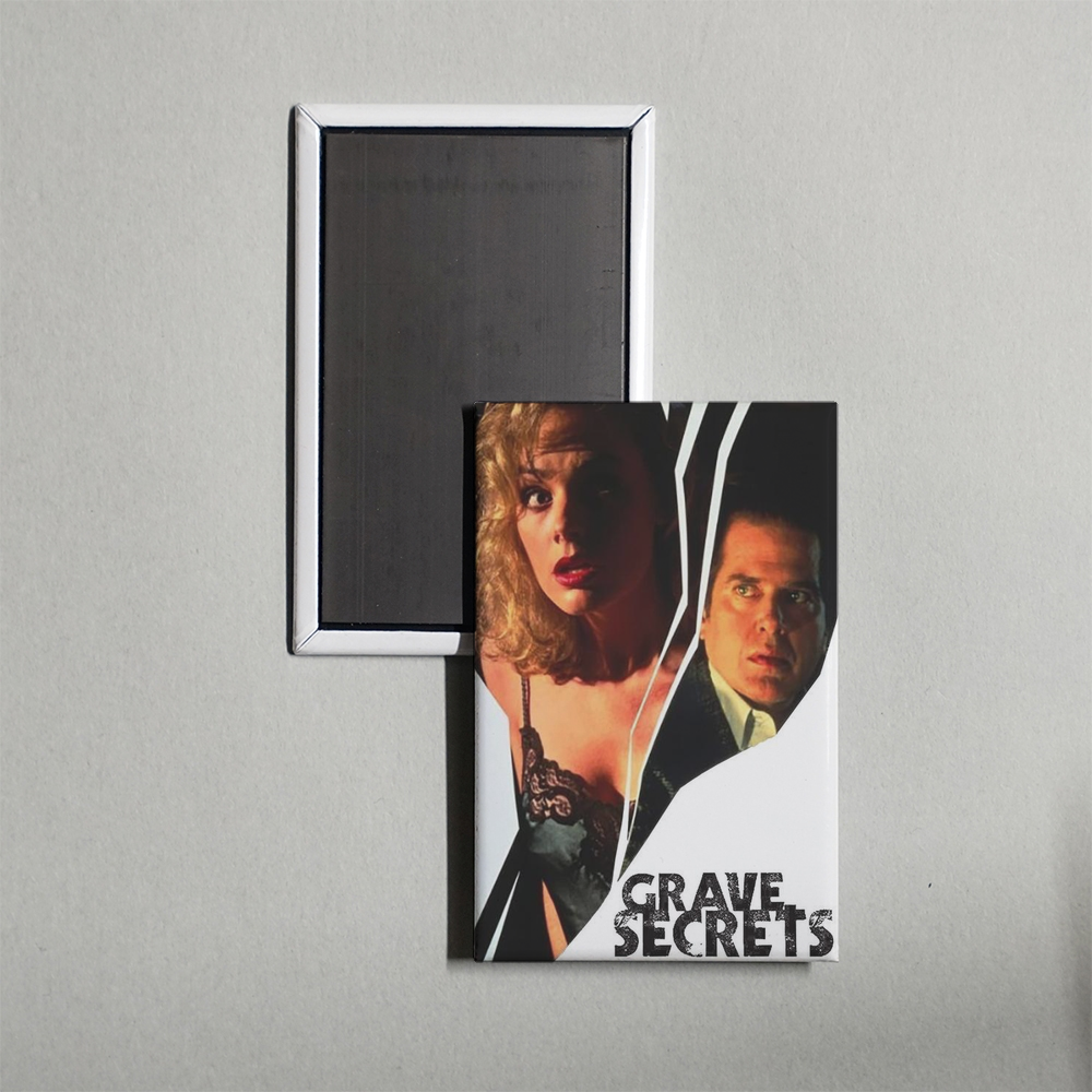 Grave Secrets Mini Movie Fridge Magnet