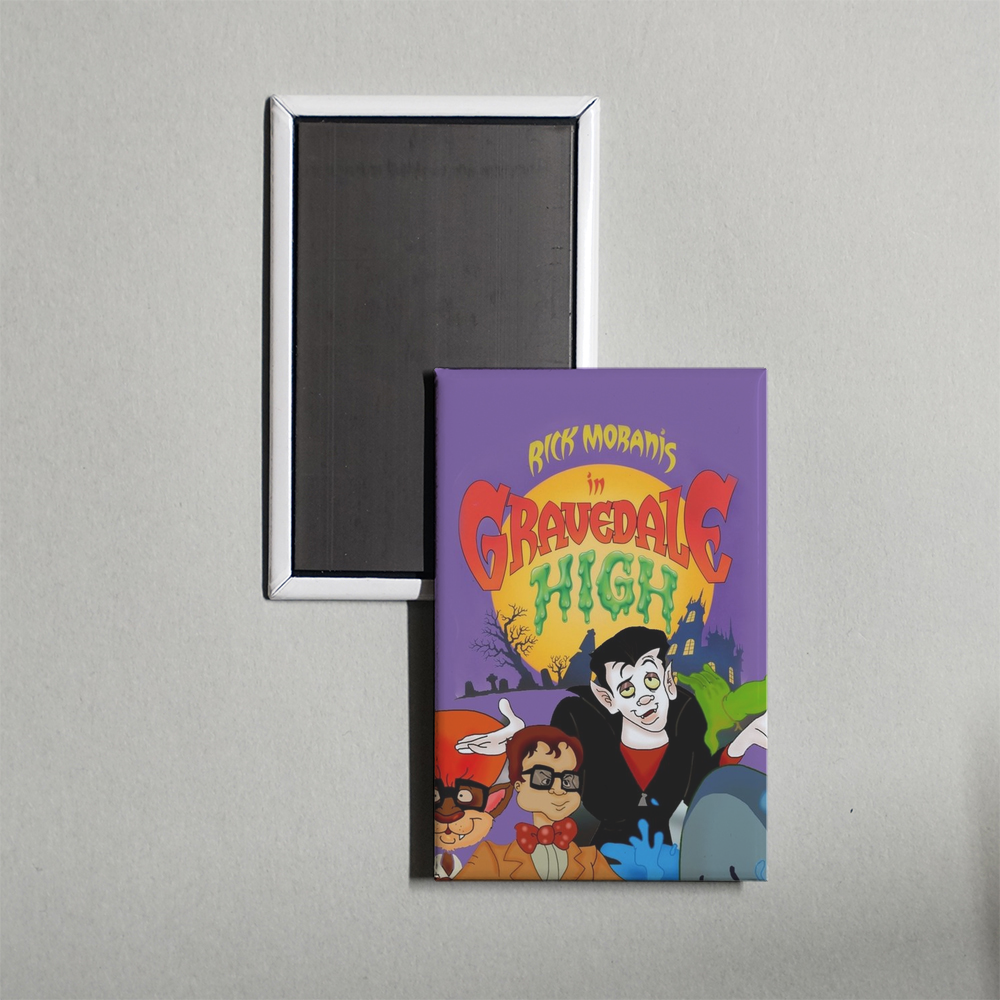 Gravedale High TV Show Fridge Magnet