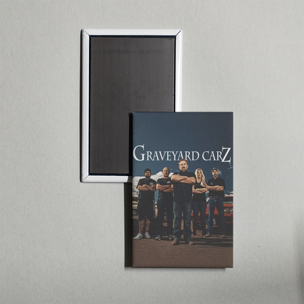 Graveyard Carz TV Show Fridge Magnet