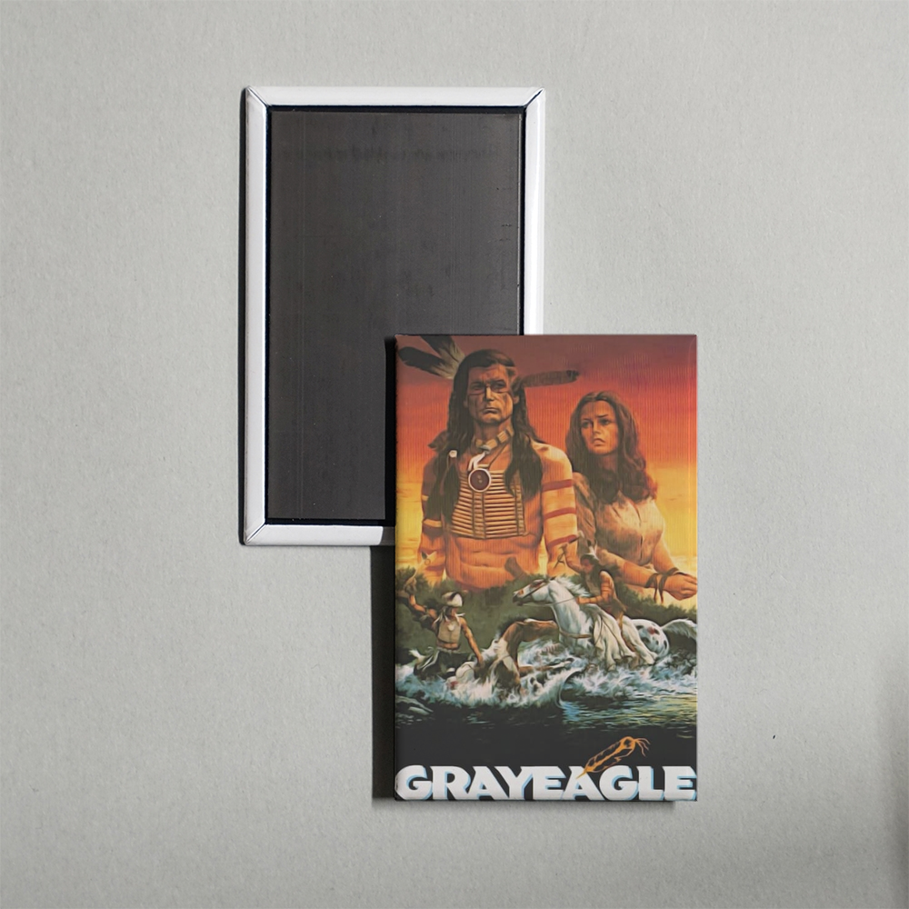 Grayeagle Mini Movie Fridge Magnet