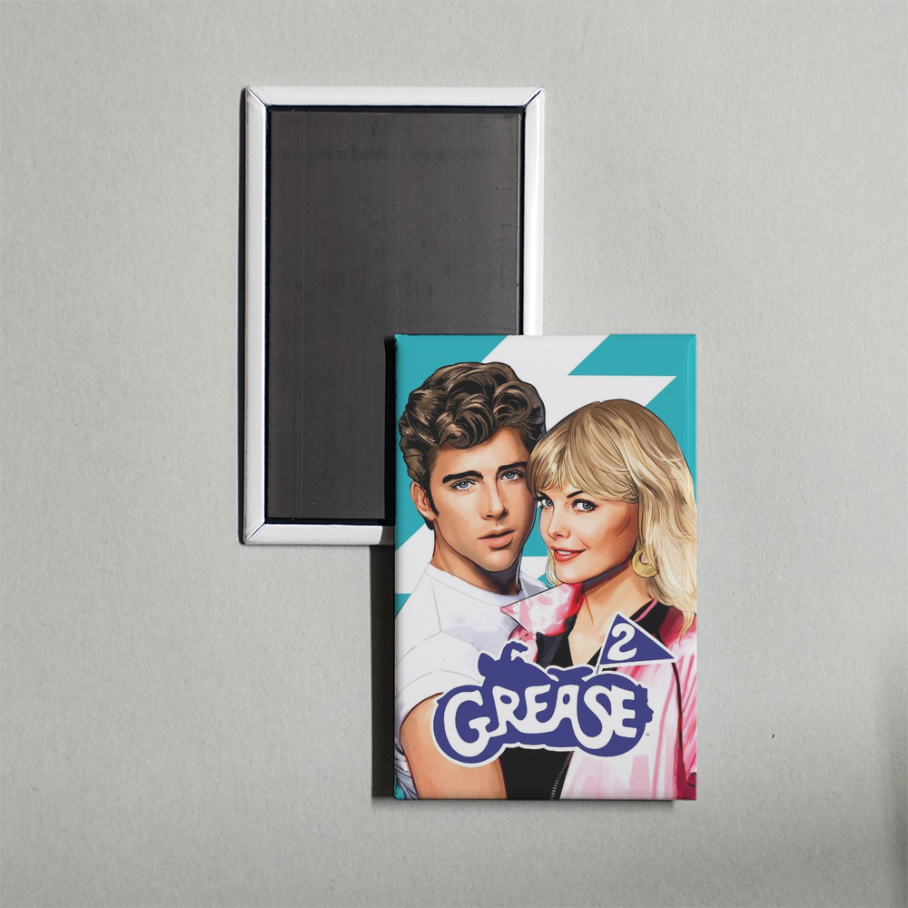 Grease 2 Mini Movie Fridge Magnet