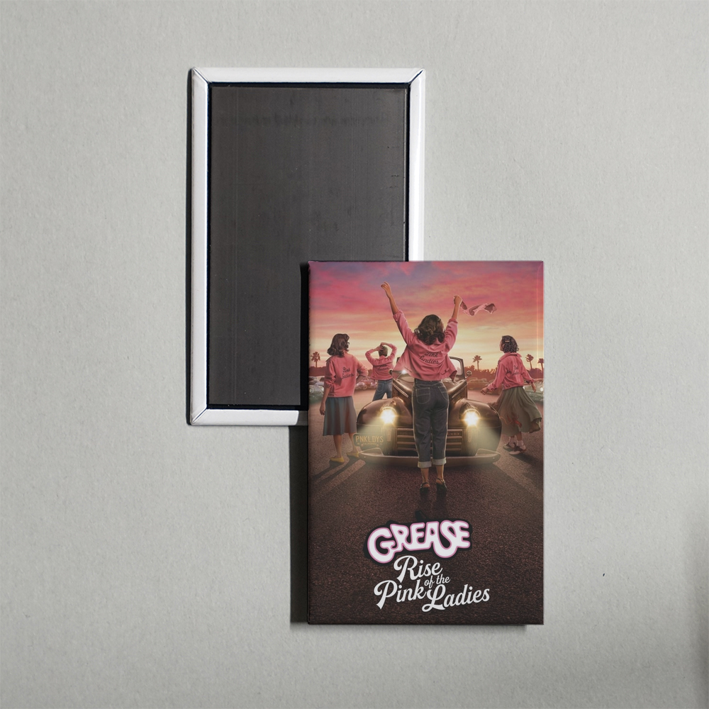 Grease Rise of the Pink Ladies TV Show Fridge Magnet
