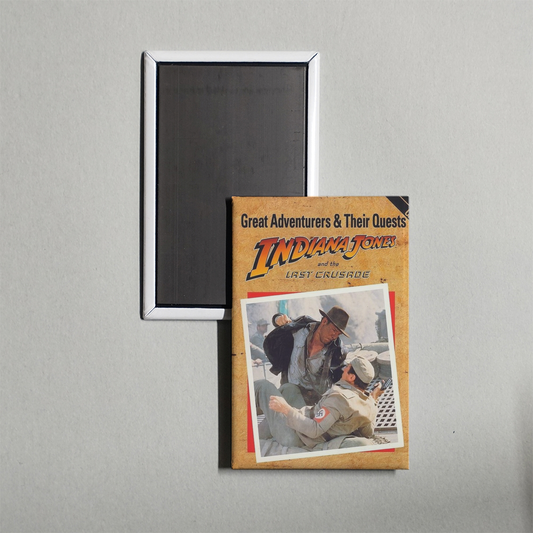 Great Adventurers & Their Quests Indiana Jones and the Last Crusade Mini Movie Fridge Magnet