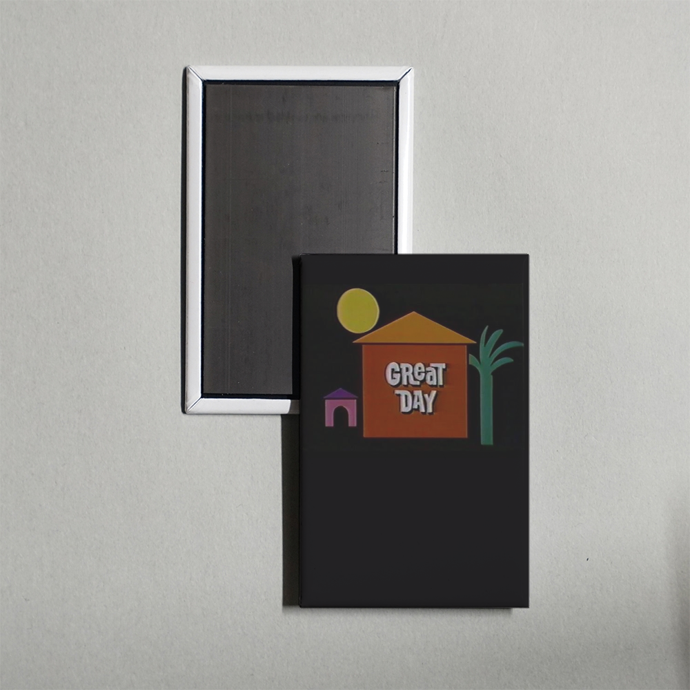 Great Day Mini Movie Fridge Magnet