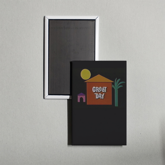 Great Day Mini Movie Fridge Magnet