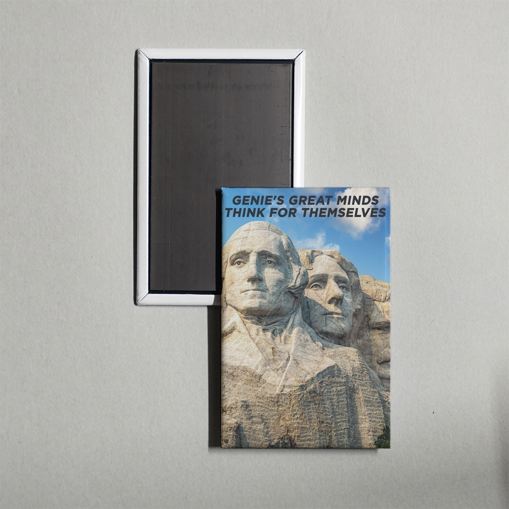 Great Minds Think for Themselves TV Show Fridge Magnet
