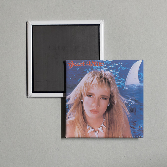 Great White - Once Bitten Album Cover Fridge Magnet