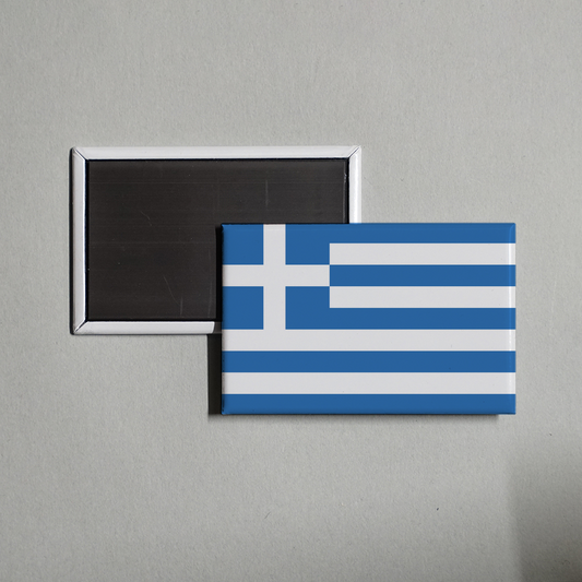 Greece Flag Fridge Magnet
