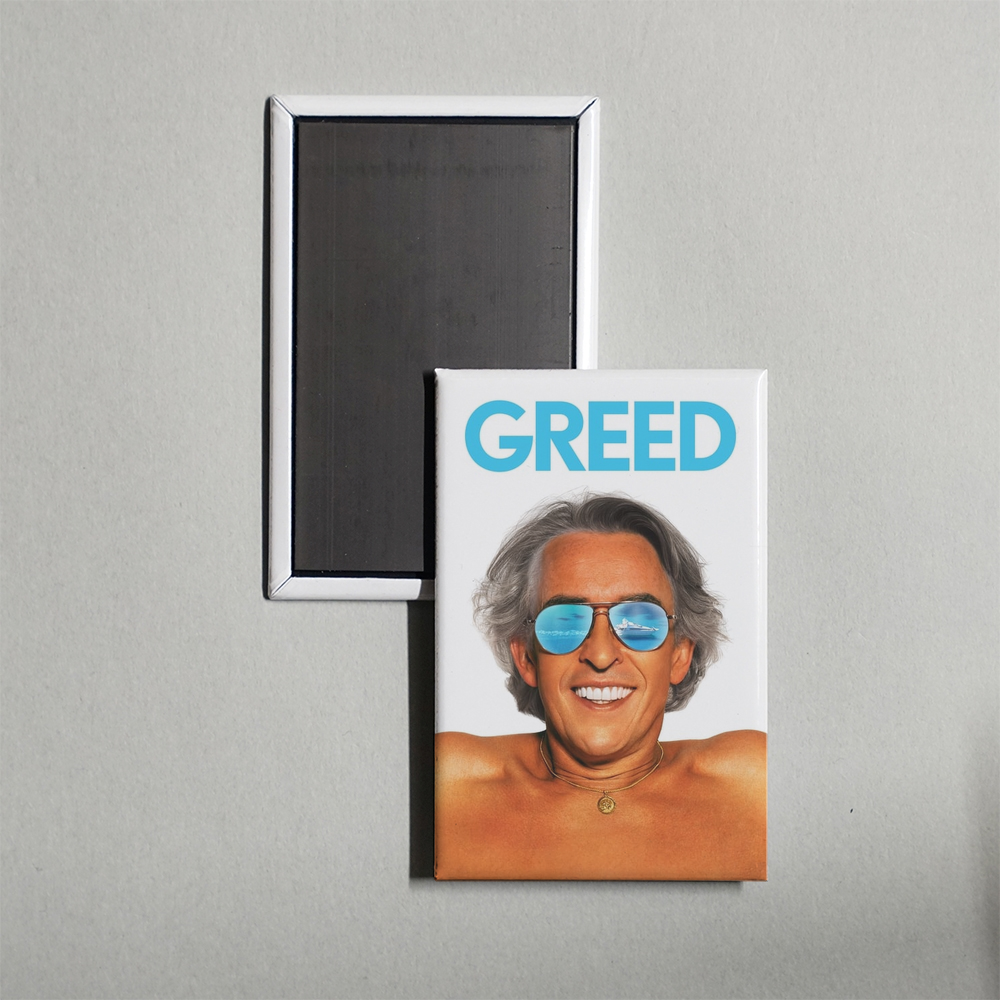 Greed Mini Movie Fridge Magnet