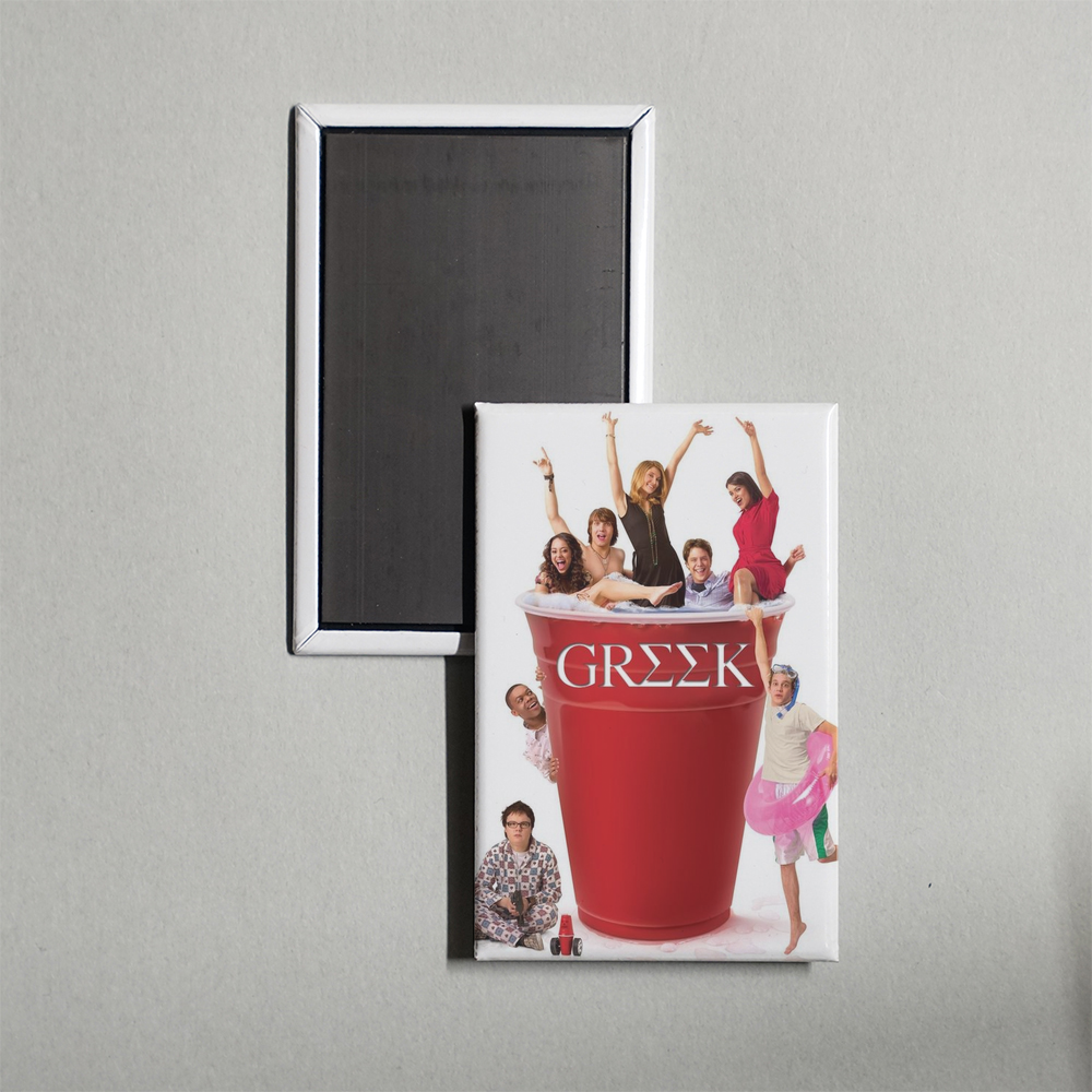Greek TV Show Fridge Magnet