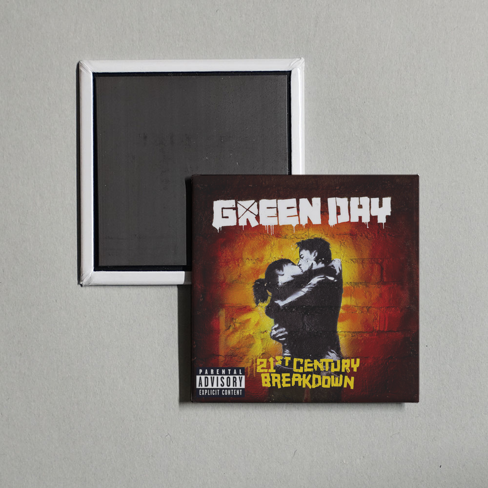 Green Day - 21st Century Breakdown Album Cover Fridge Magnet