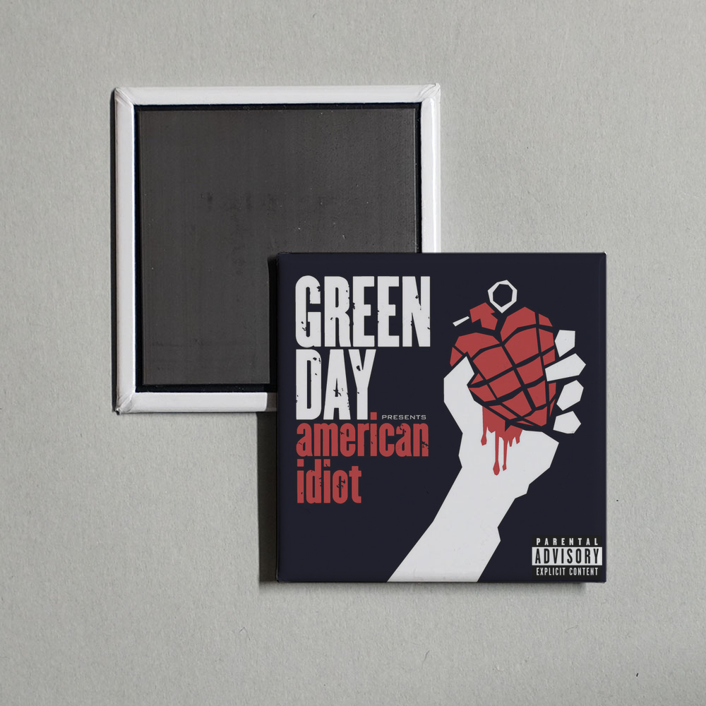 Green Day - American Idiot Album Cover Fridge Magnet