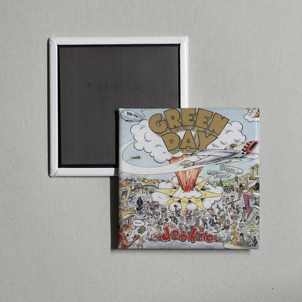 Green Day - Dookie Album Cover Fridge Magnet