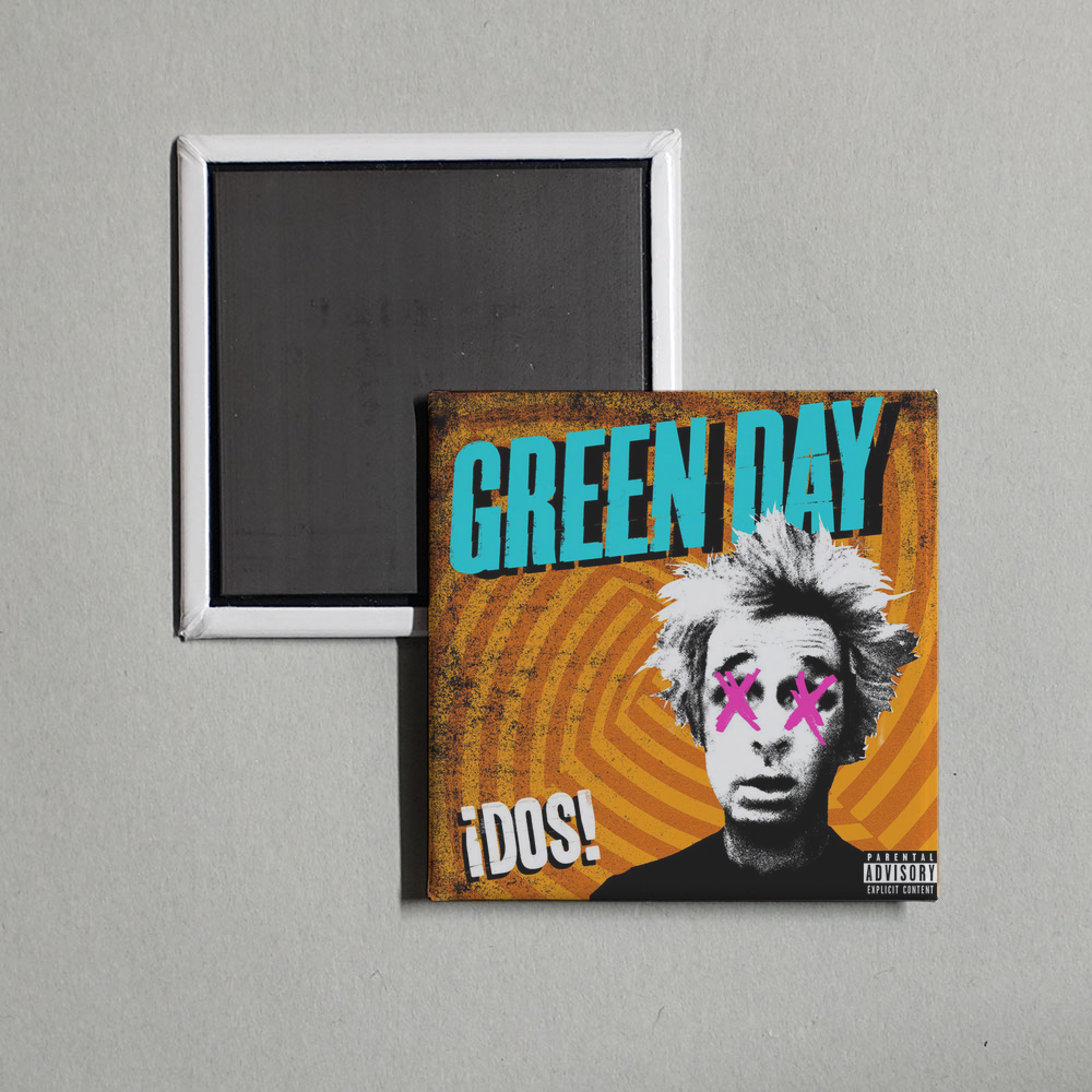Green Day - ¡DOS! Album Cover Fridge Magnet