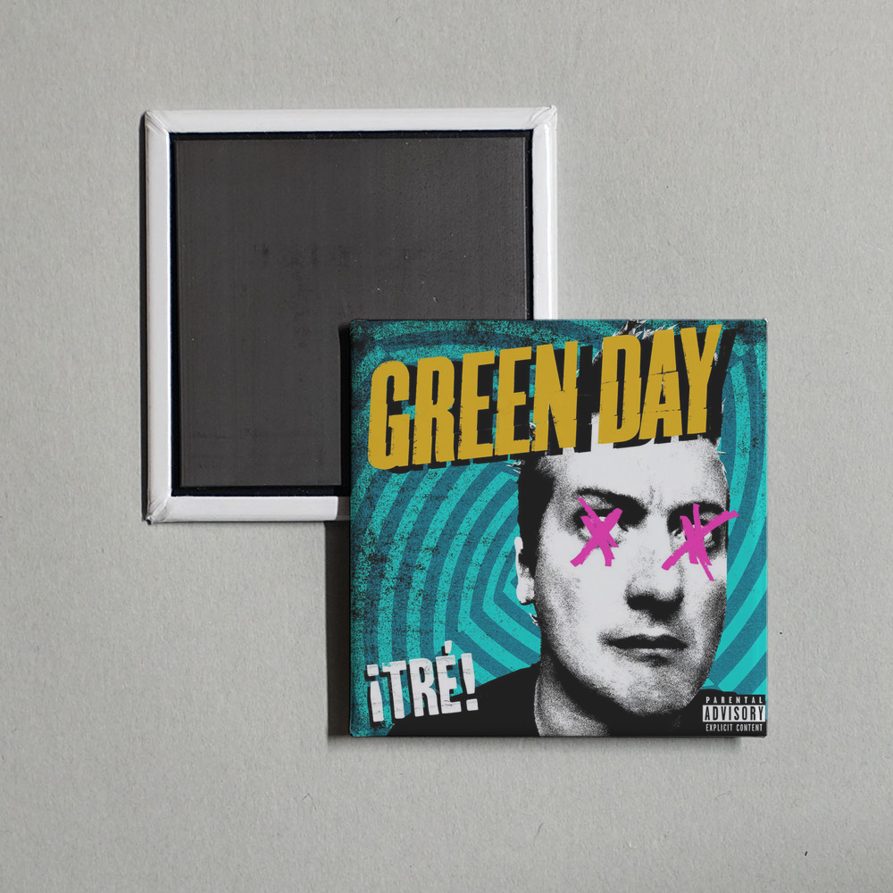 Green Day - ¡TRÉ! Album Cover Fridge Magnet