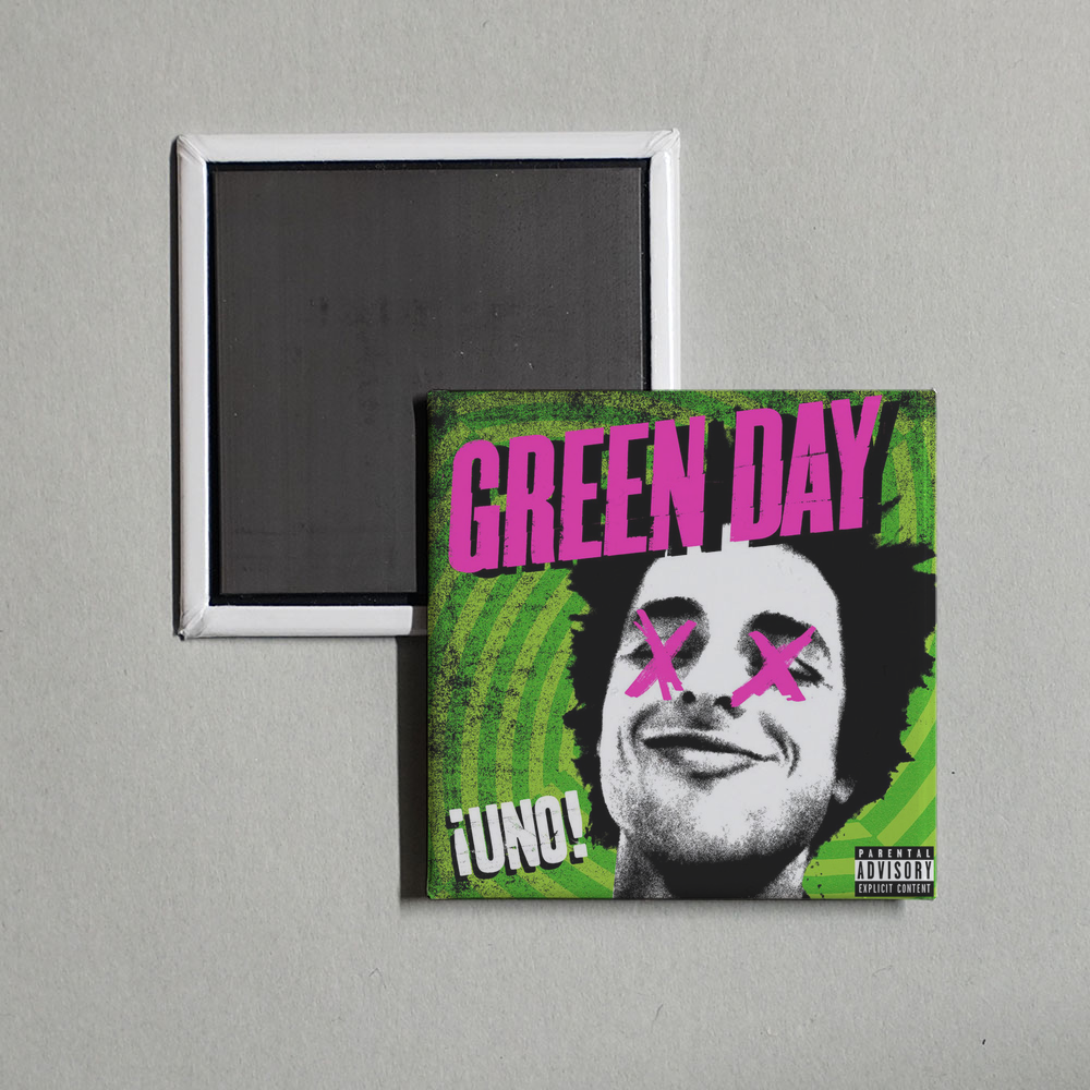 Green Day - ¡UNO! Album Cover Fridge Magnet