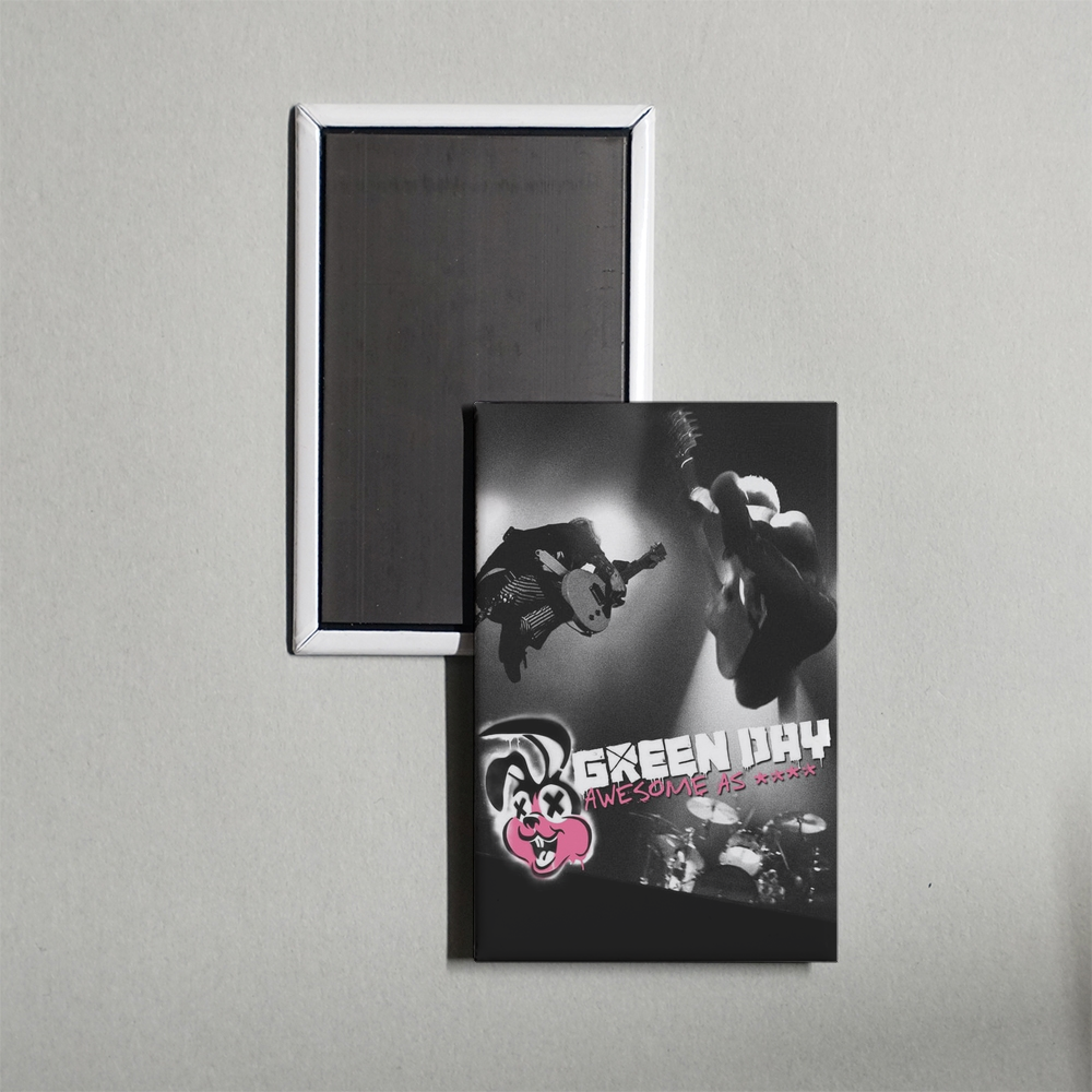 Green Day Awesome As Mini Movie Fridge Magnet