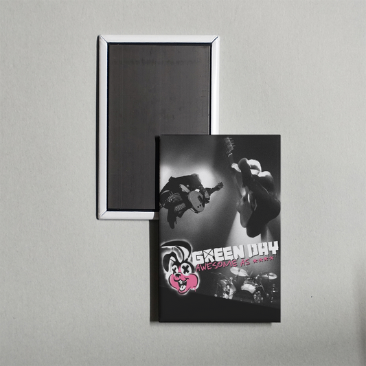 Green Day Awesome As Mini Movie Fridge Magnet