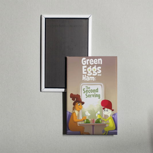 Green Eggs and Ham TV Show Fridge Magnet