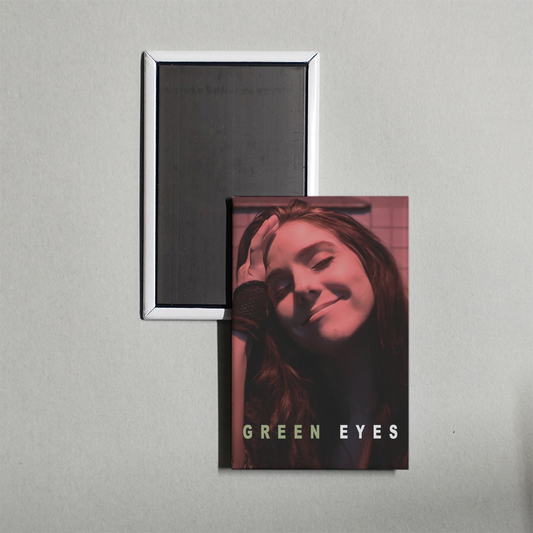 Green Eyes Mini Movie Fridge Magnet