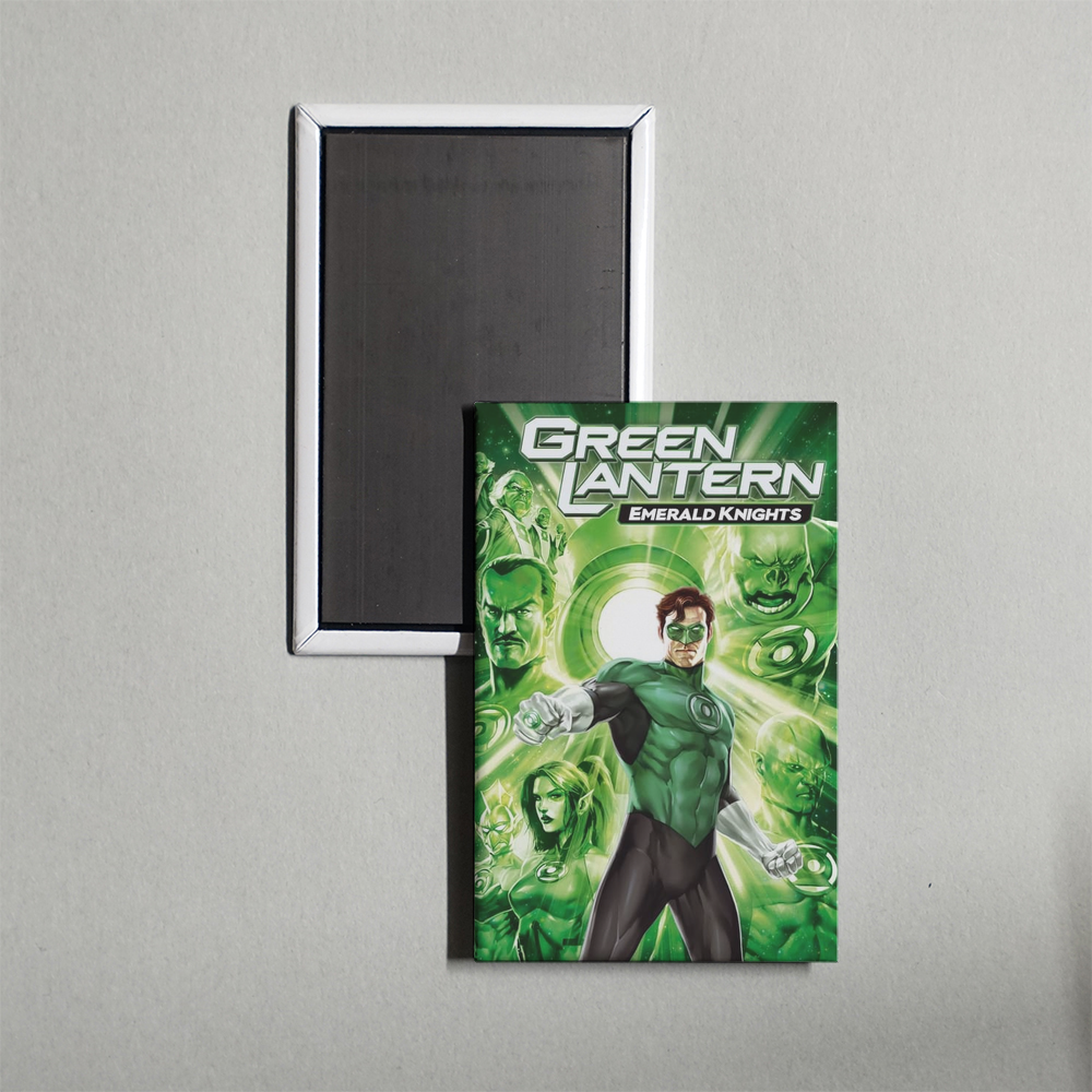 Green Lantern Emerald Knights Mini Movie Fridge Magnet