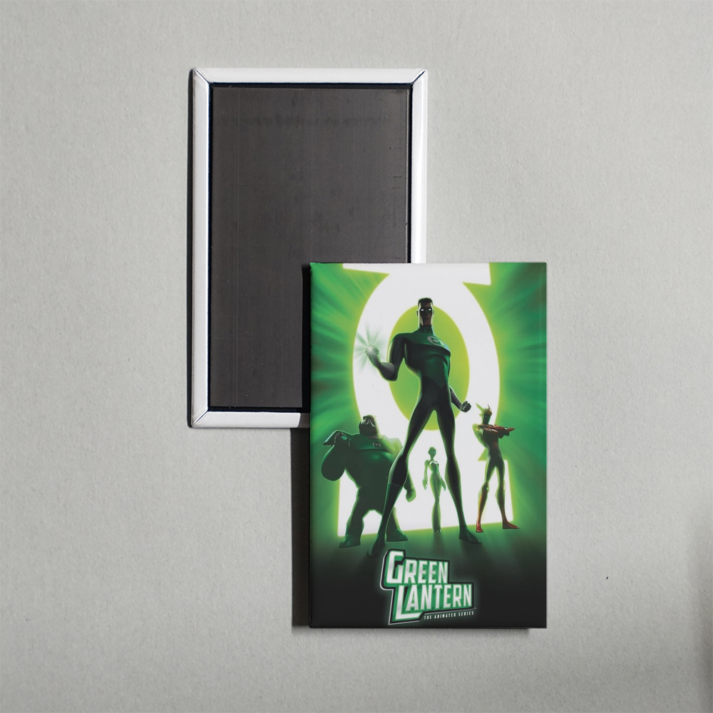 Green Lantern The Animated Series TV Show Fridge Magnet
