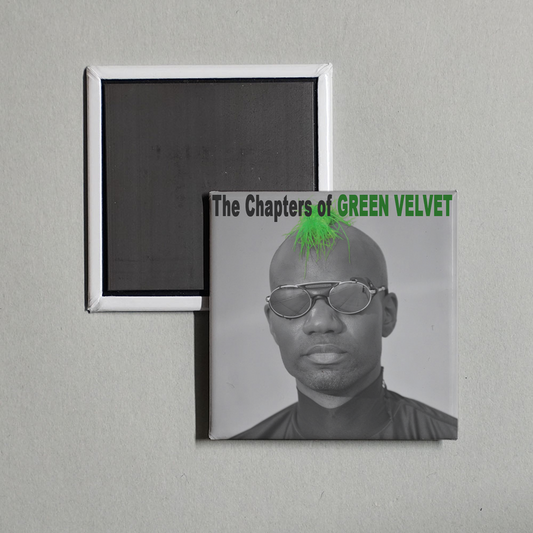 Green Velvet - The Chapters of Green Velvet Album Cover Fridge Magnet