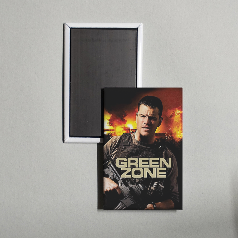 Green Zone Mini Movie Fridge Magnet