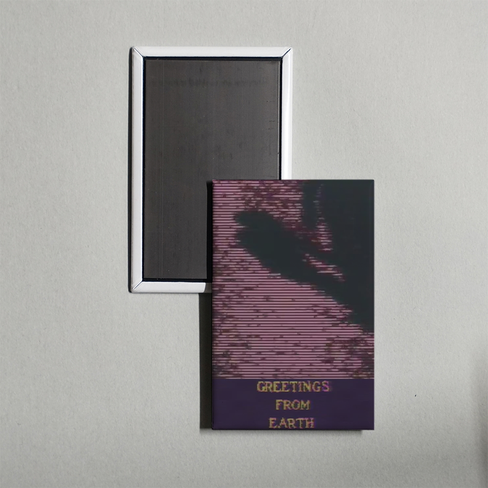 Greetings From Earth Mini Movie Fridge Magnet