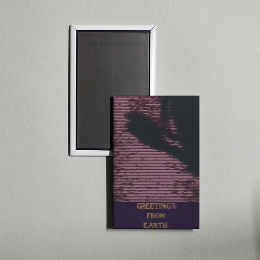 Greetings From Earth Mini Movie Fridge Magnet