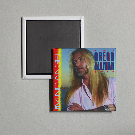 Gregg Allman - I'm No Angel Album Cover Fridge Magnet