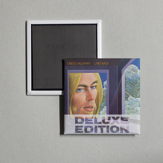 Gregg Allman - Laid Back (Deluxe Edition) Album Cover Fridge Magnet
