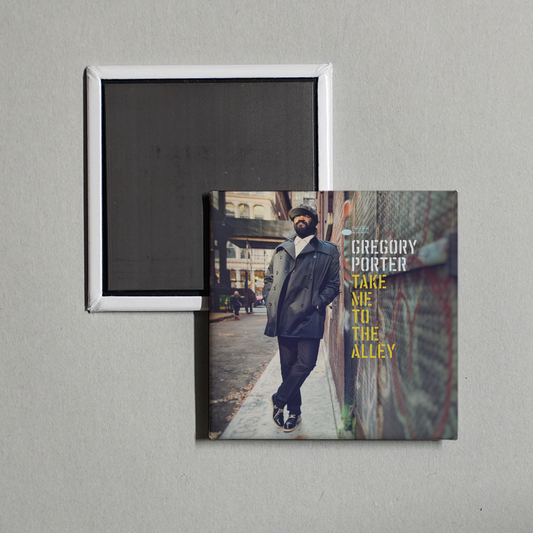 Gregory Porter - Take Me To The Alley Album Cover Fridge Magnet