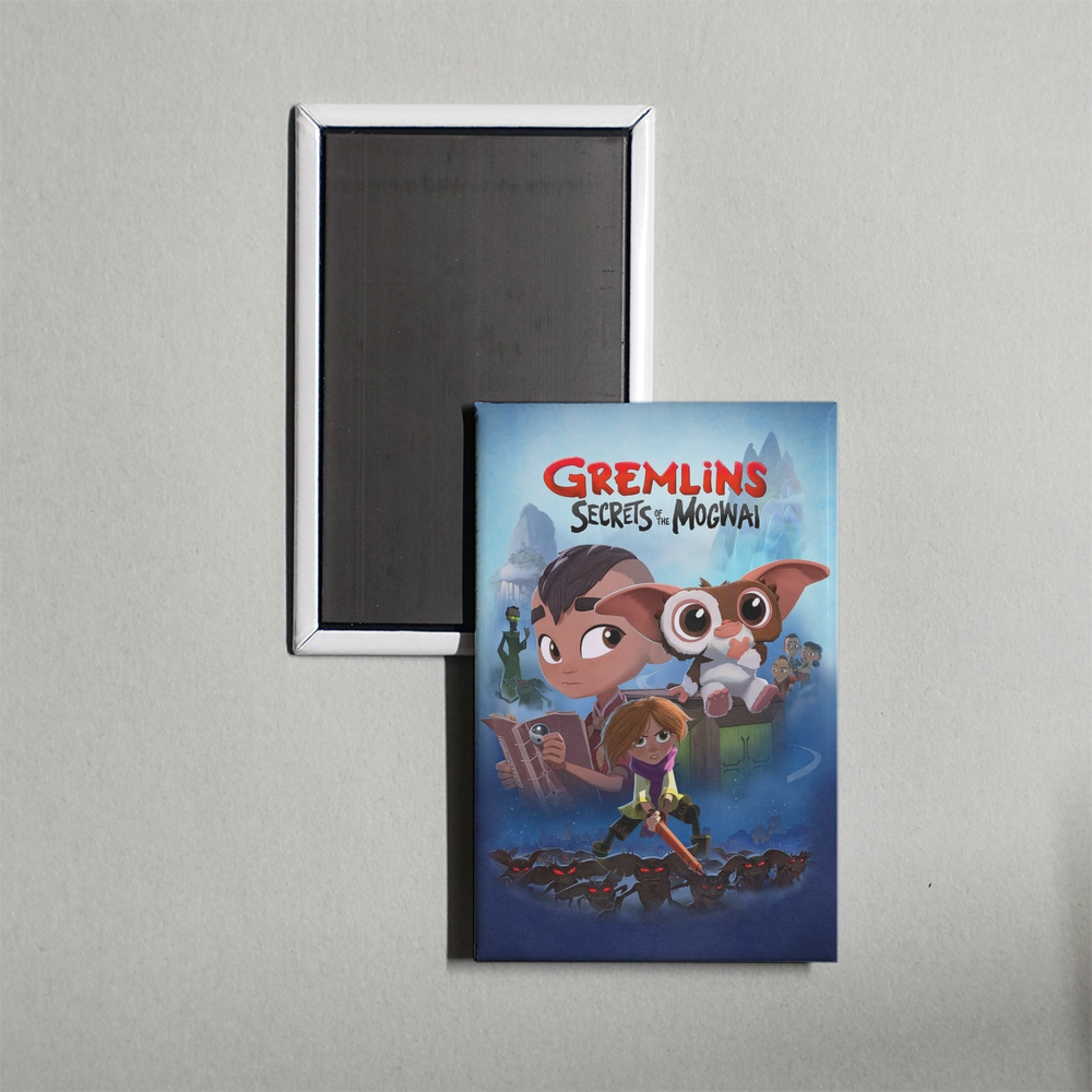 Gremlins Secrets of the Mogwai TV Show Fridge Magnet