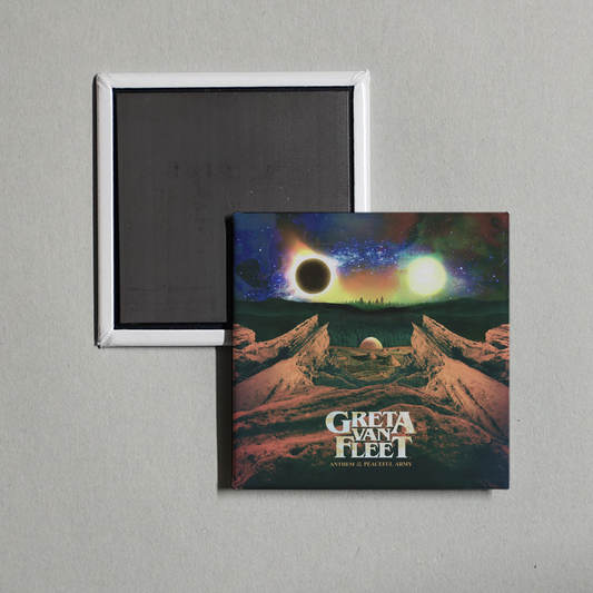 Greta Van Fleet - Anthem Of The Peaceful Army Album Cover Fridge Magnet