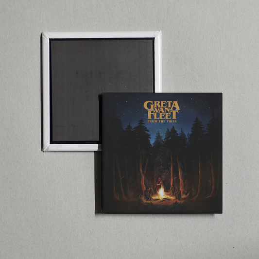 Greta Van Fleet - From The Fires Album Cover Fridge Magnet