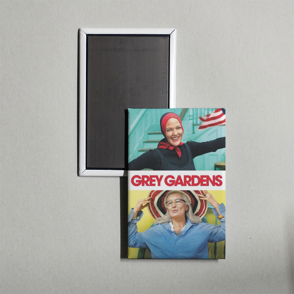 Grey Gardens Mini Movie Fridge Magnet
