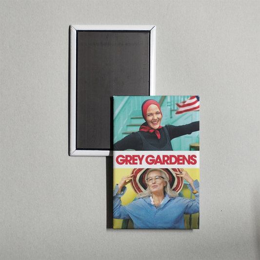 Grey Gardens Mini Movie Fridge Magnet