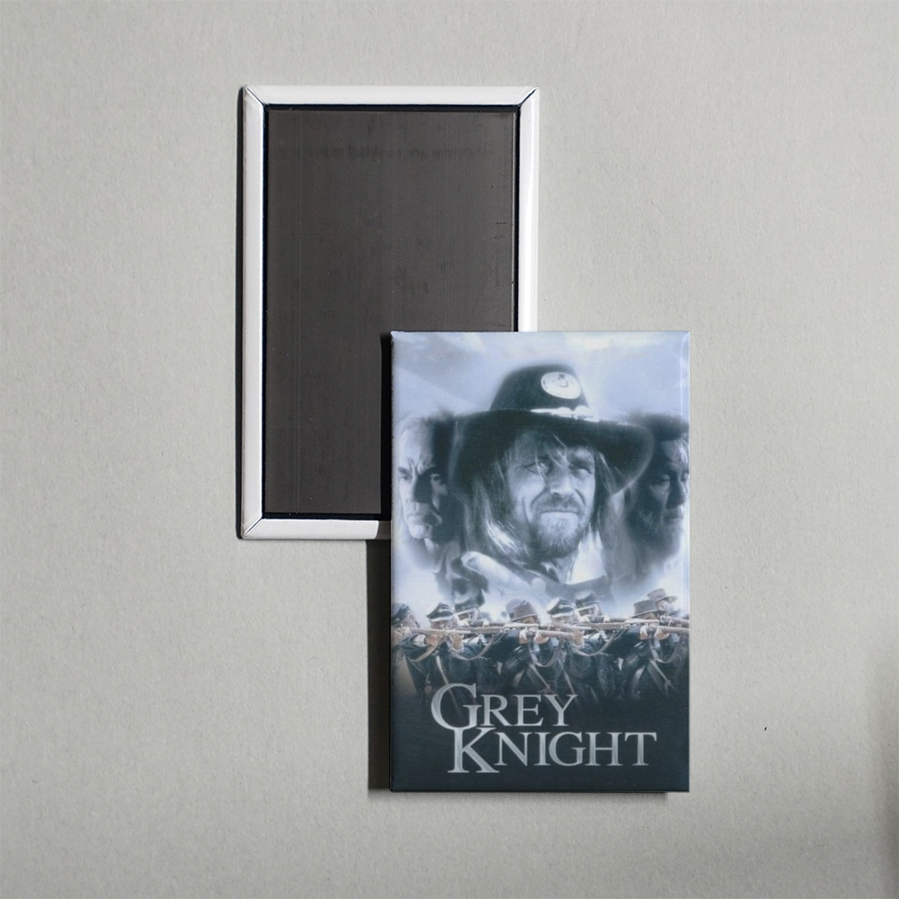 Grey Knight Mini Movie Fridge Magnet
