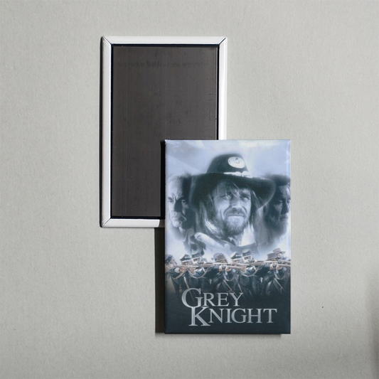 Grey Knight Mini Movie Fridge Magnet