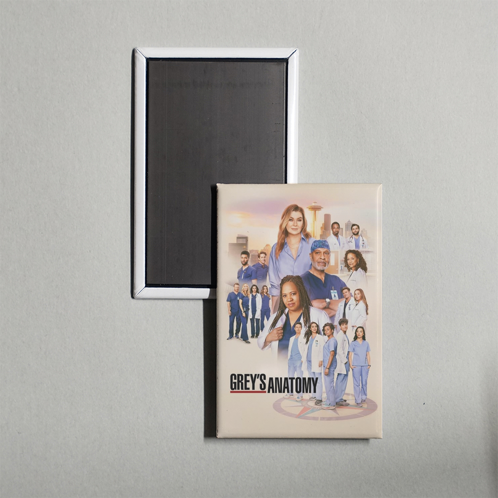 Grey's Anatomy TV Show Fridge Magnet